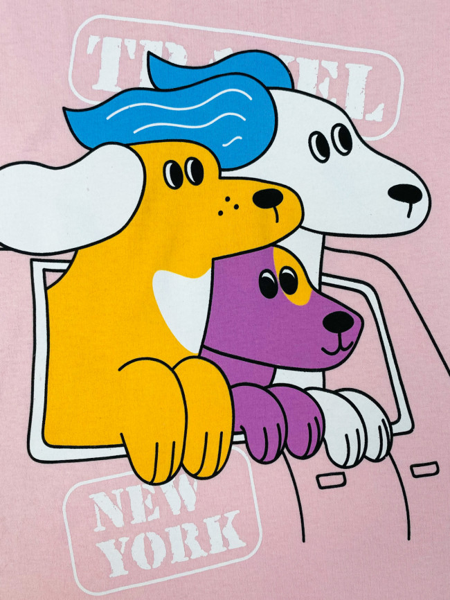 Футболка розовая, Travel Футболка розовая, Travel