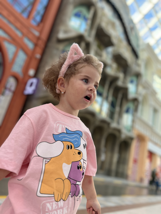 Футболка розовая, Travel