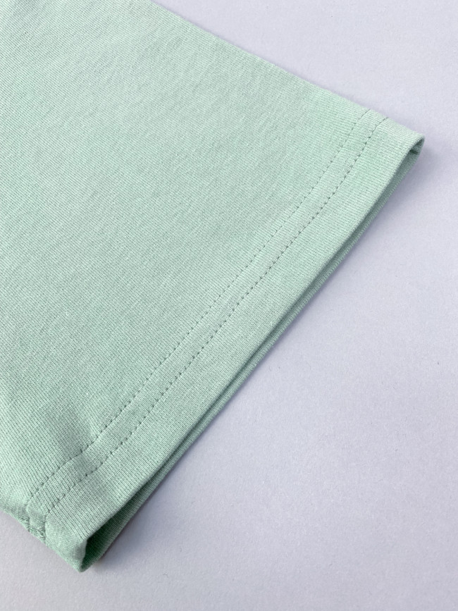 Детская футболка с коротким рукавом Don't Panic, ментол Детская футболка с коротким рукавом Don't Panic, ментол