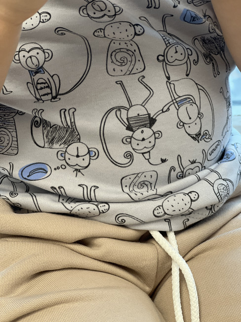 Футболка, Веселые мартышки