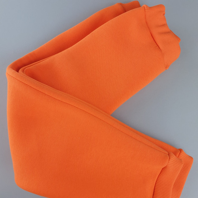 Костюм спортивный, утепленный, оранжевый Костюм спортивный, утепленный, оранжевый