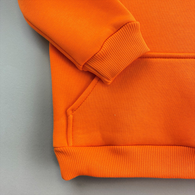 Костюм спортивный, утепленный, оранжевый Костюм спортивный, утепленный, оранжевый