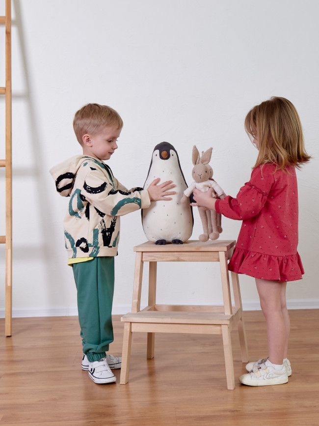 Костюм спортивный, зеленый, Граффити