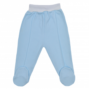 Ползунки детские, голубые, Базовая коллекция