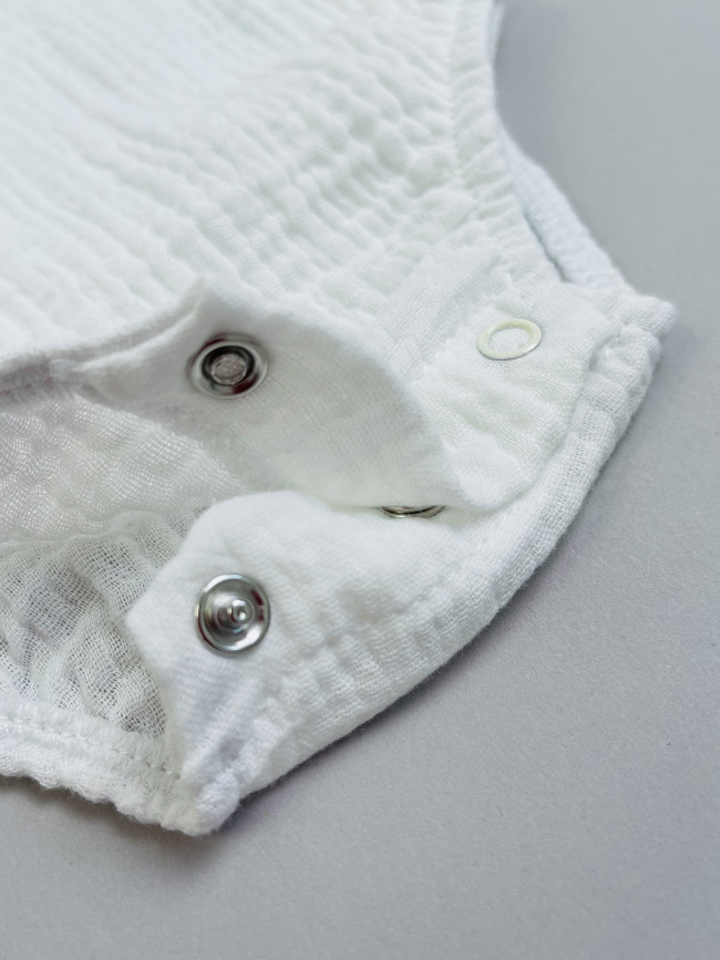 Боди с коротким рукавом крылышком, белое, Прованс Боди с коротким рукавом крылышком, белое, Прованс