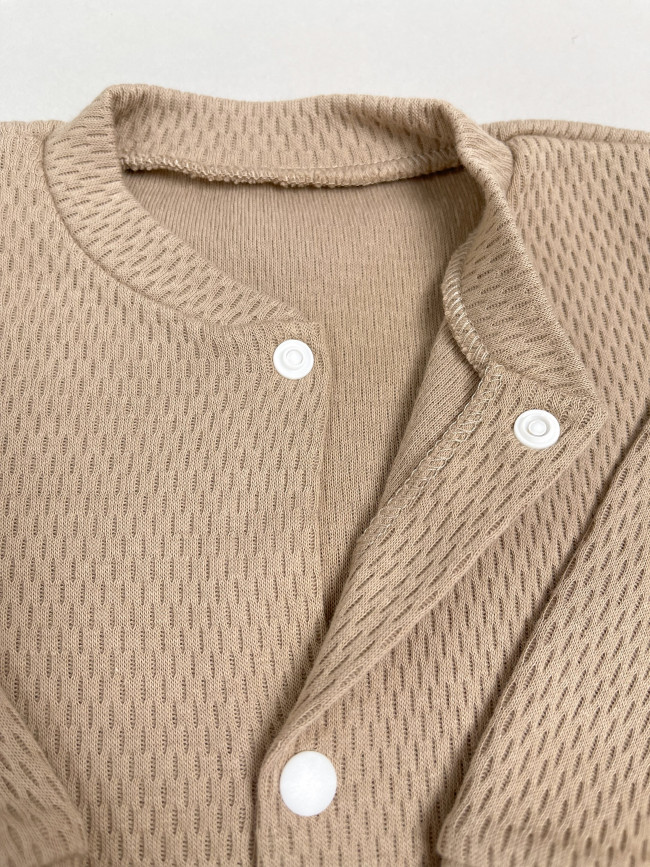 Комплект детских комбинезонов с длинным рукавом, Вафелька, 3 шт.