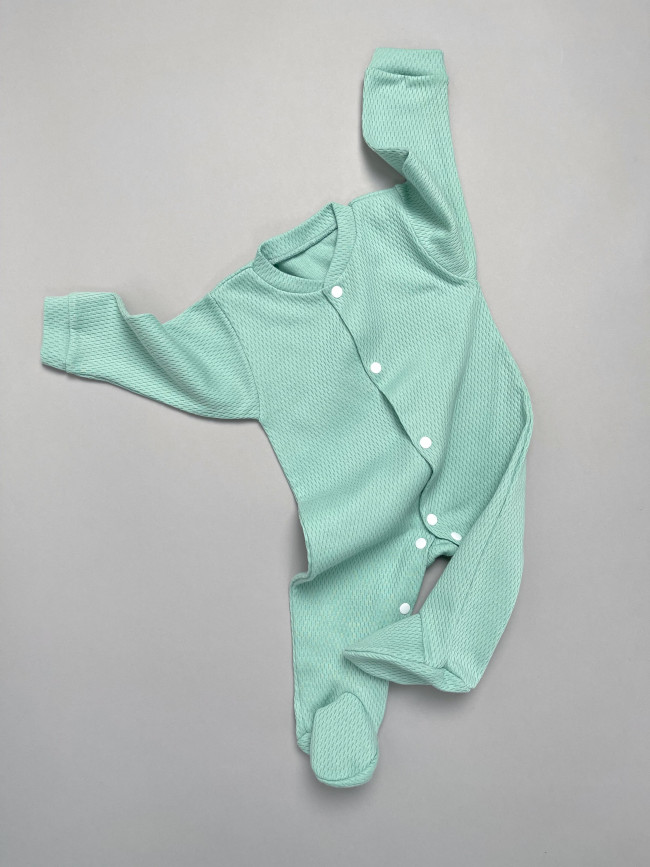 Комплект детских комбинезонов с длинным рукавом, Вафелька, 3 шт.