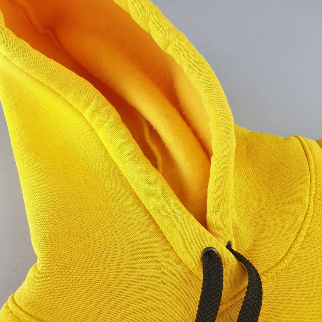 Костюм спортивный, утепленный, желтый