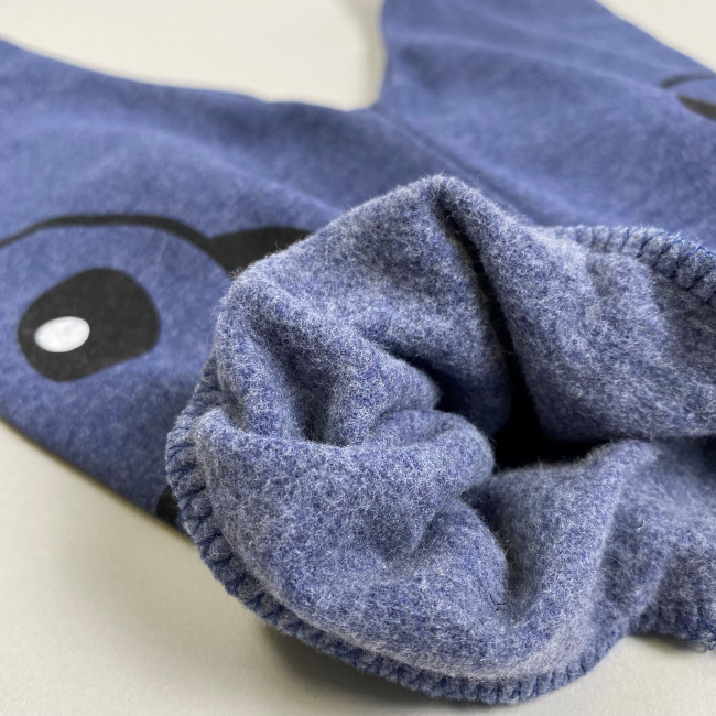 Штаны утепленные, темно-синие, Панда