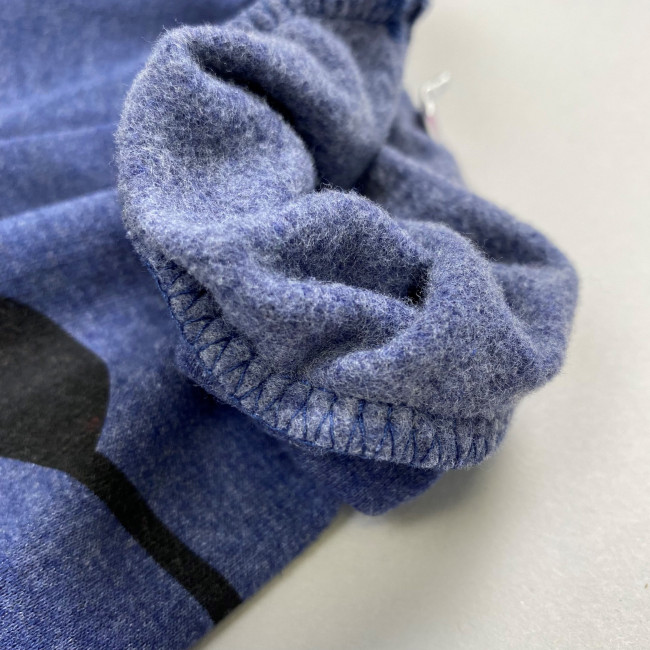 Штаны утепленные, темно-синие, Панда