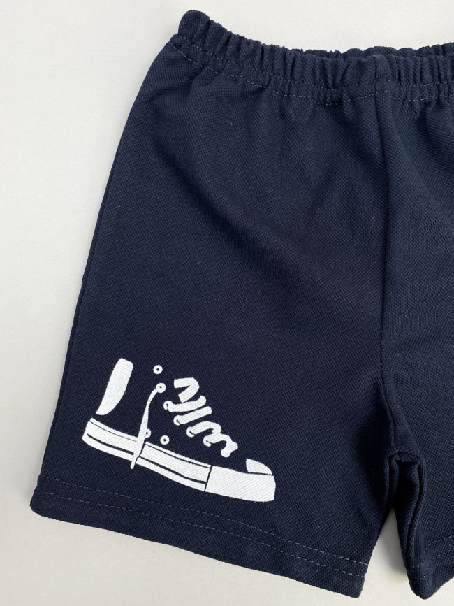 Детские шорты для мальчика черные, Кеды Детские шорты для мальчика черные, Кеды