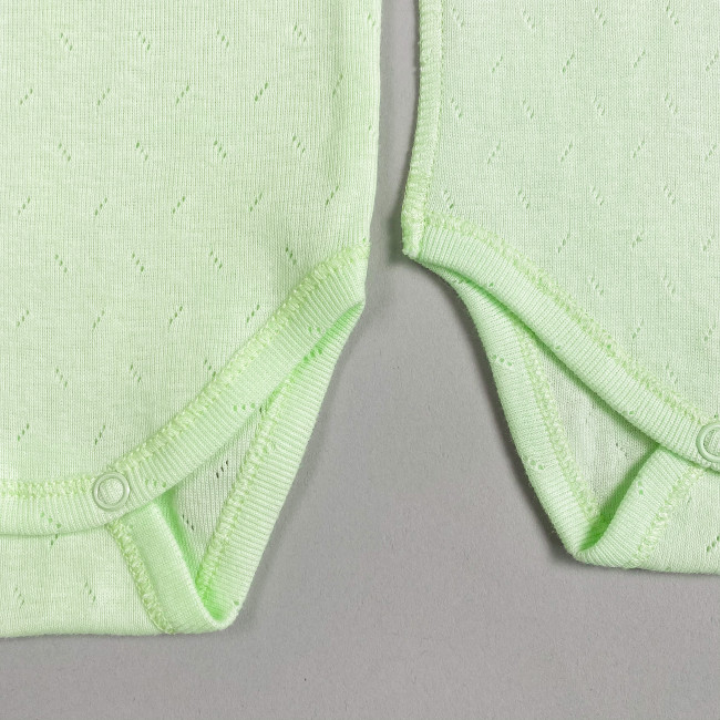 Боди детский, с коротким рукавом, киви, Ажур Боди детский, с коротким рукавом, киви, Ажур
