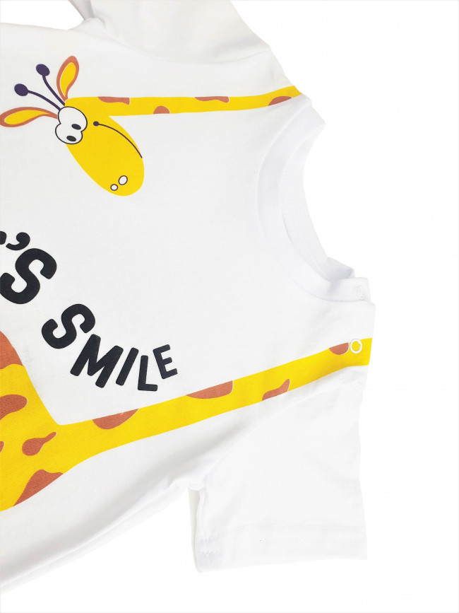 Футболка Let's smile Футболка Let's smile