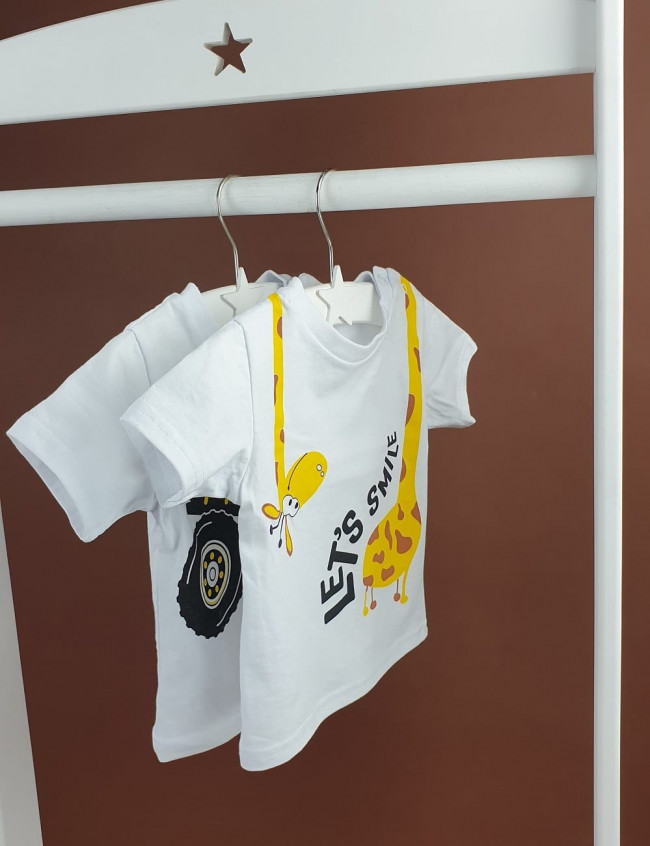 Футболка  Let's smile