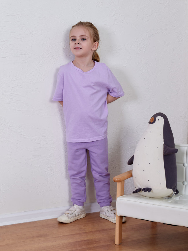 Футболка светло-сиреневая Футболка светло-сиреневая