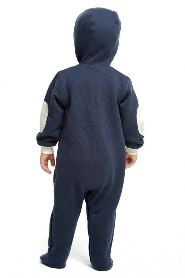 Комбинезон для мальчика, темно-серый, Дуэт