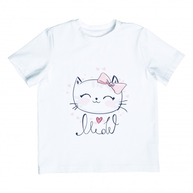 Футболка для девочки, Котики Футболка для девочки, Котики