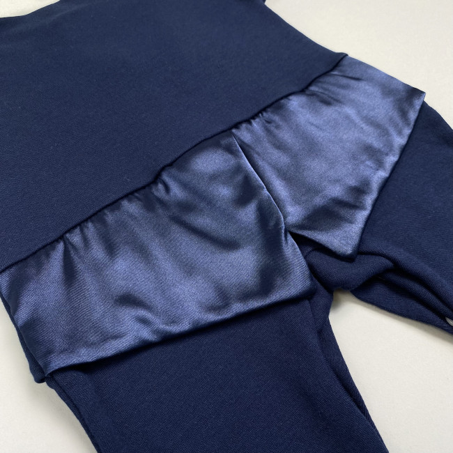 Нарядный комбинезон для мальчика, синий, Фрак