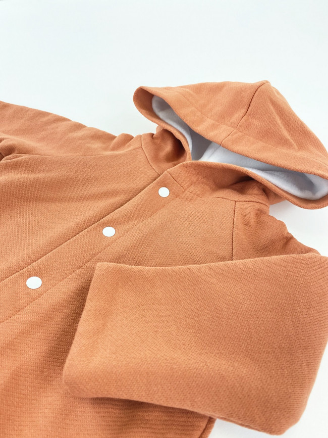 Толстовка Терракот с шапкой Толстовка Терракот с шапкой