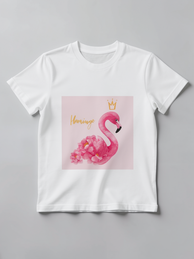 Футболка для девочки, Корона