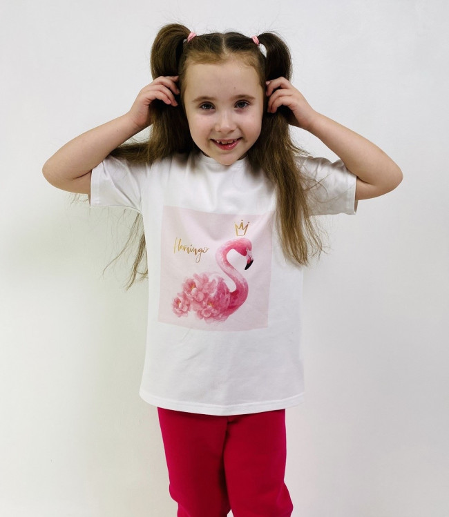 Футболка для девочки, Корона Футболка для девочки, Корона