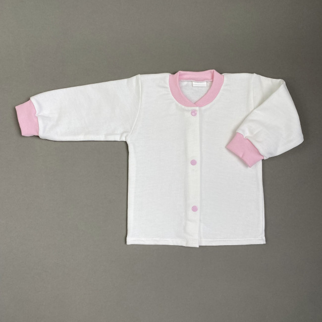 Кофточка детская с начесом, белая, Базовая коллекция Кофточка детская с начесом, белая, Базовая коллекция