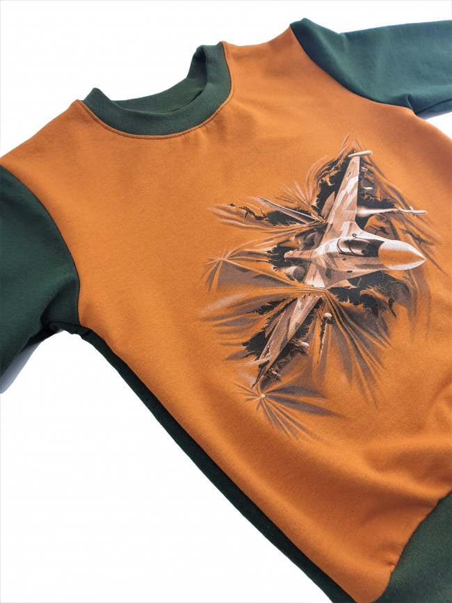 Толстовка для мальчика Самолет