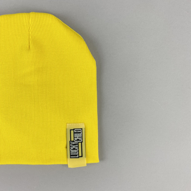 Шапка детская, желтая, Пазл Шапка детская, желтая, Пазл