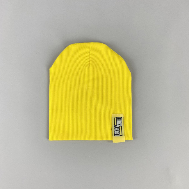 Шапка детская, желтая, Пазл Шапка детская, желтая, Пазл