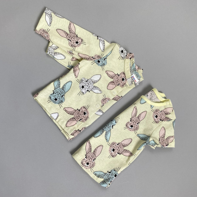 Кофточка детская, Карамельные зайчата Кофточка детская, Карамельные зайчата