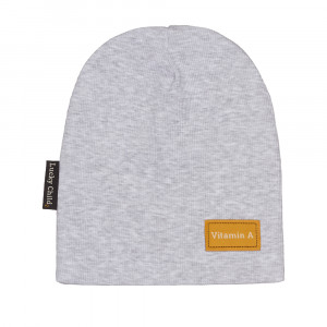 Шапка детская, серая, Витамин