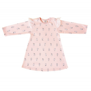 Платье розовое, Зайцы Матвайс