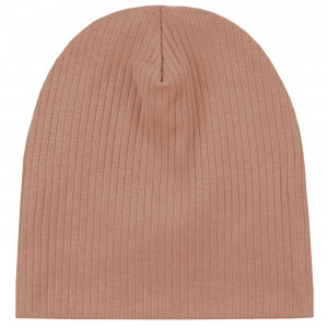Шапка детская, бежевая, Рибана