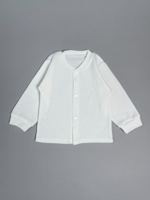 Кофточка детская, Вафелька, белая