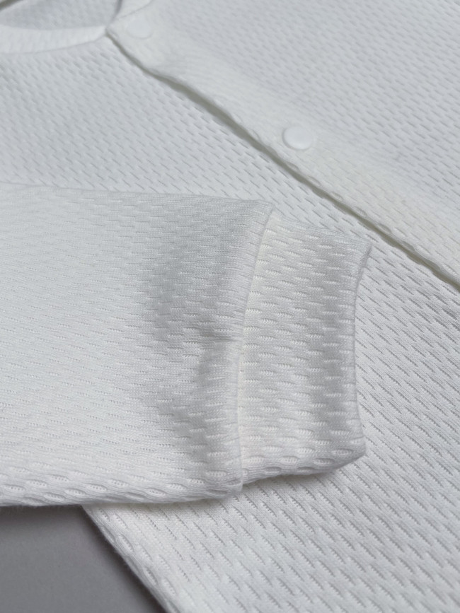 Кофточка детская, Вафелька, белая