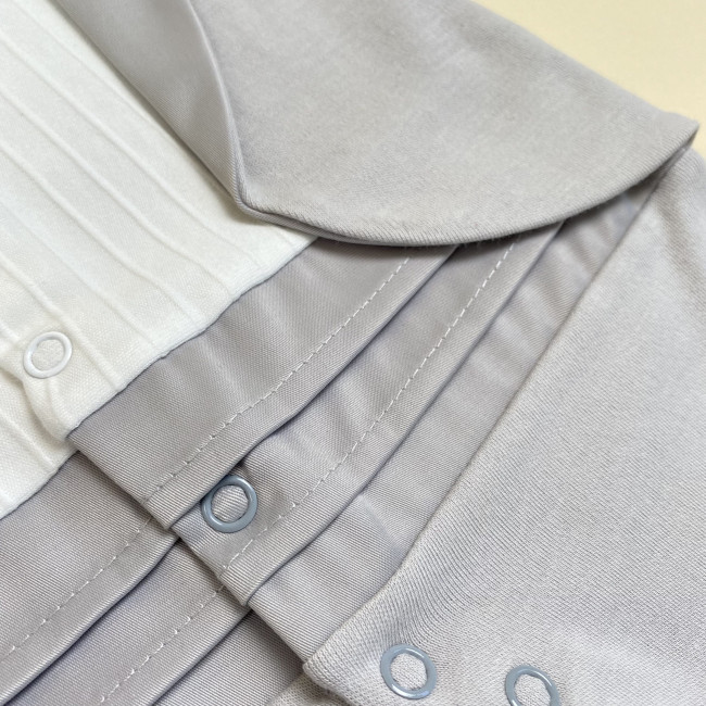 Нарядный комбинезон для мальчика, серый, Фрак Нарядный комбинезон для мальчика, серый, Фрак