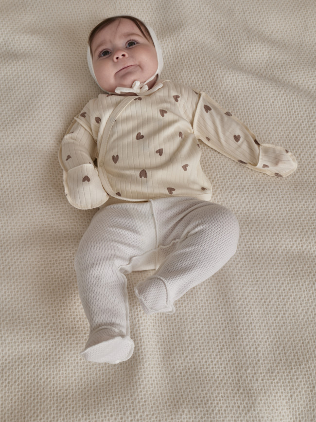 Ползунки детские, Вафелька, белые Ползунки детские, Вафелька, белые