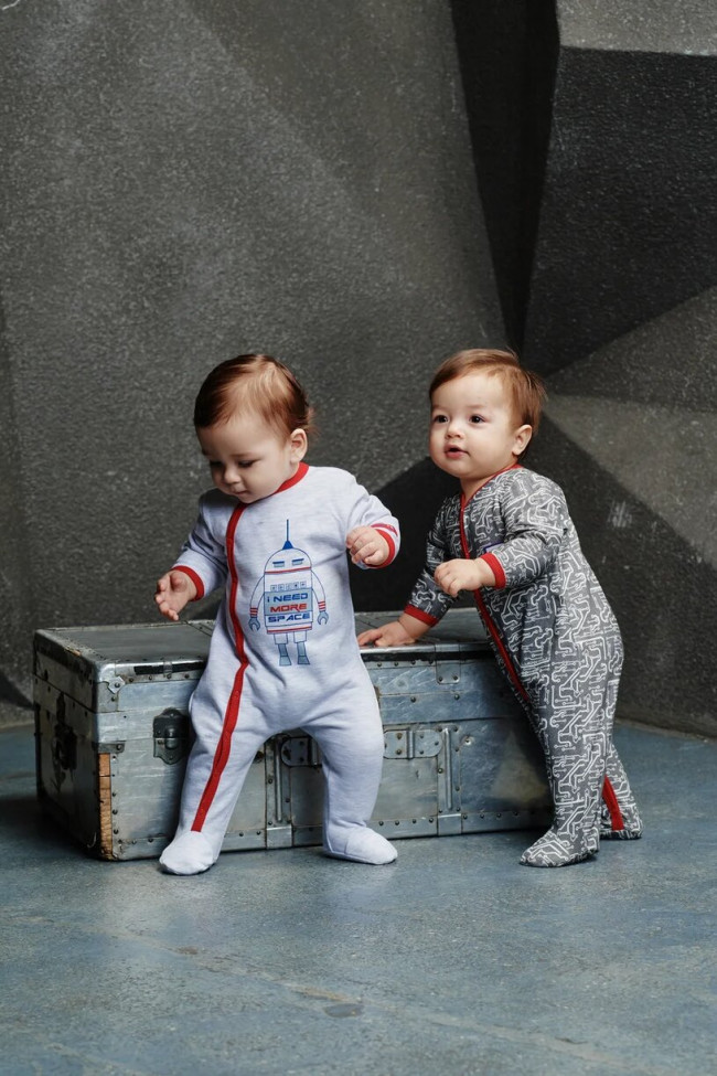 Комбинезон детский, серый, Больше пространства Комбинезон детский, серый, Больше пространства