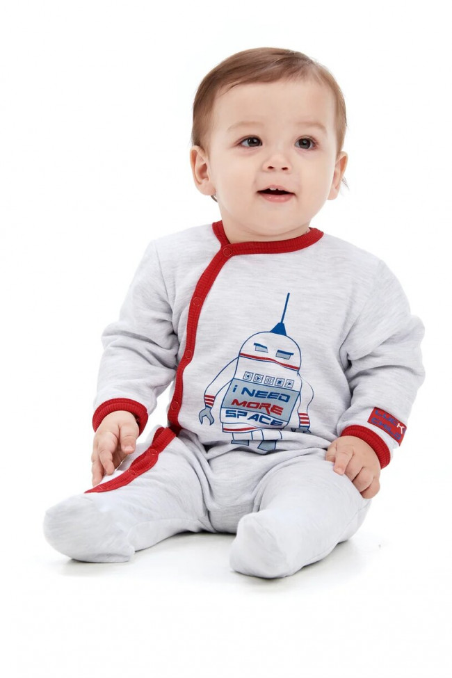 Комбинезон детский, серый, Больше пространства Комбинезон детский, серый, Больше пространства