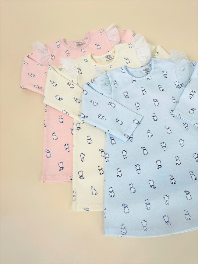 Платье голубое, Зайцы Матвайс Платье голубое, Зайцы Матвайс