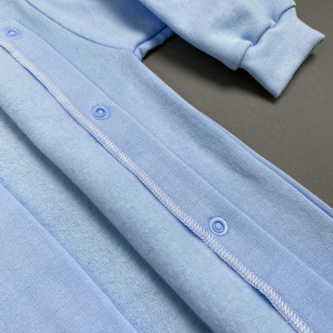 Кофточка детская с начесом, голубая, Базовая коллекция Кофточка детская с начесом, голубая, Базовая коллекция