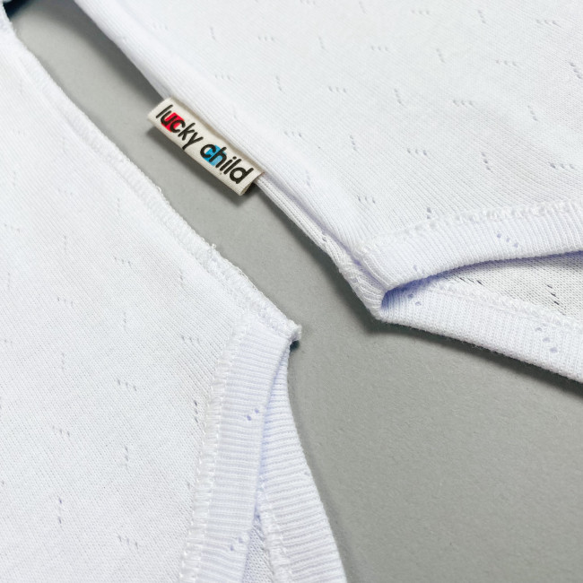 Боди-майка детская, белая, Ажур Боди-майка детская, белая, Ажур