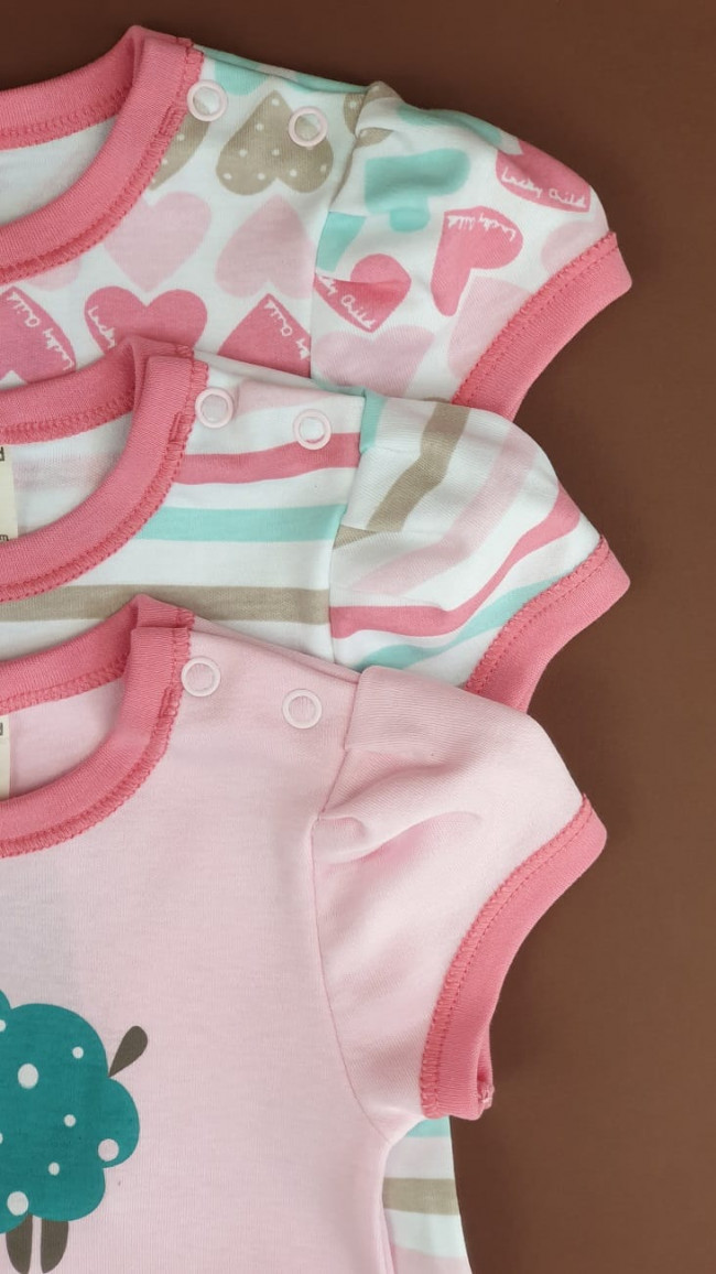 Футболка Сердечки, коллекция Овечки