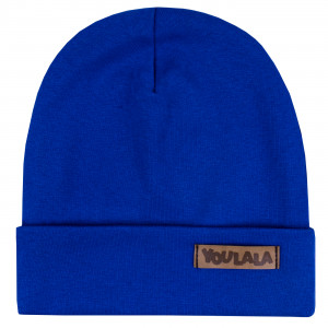 Шапка детская, васильковая