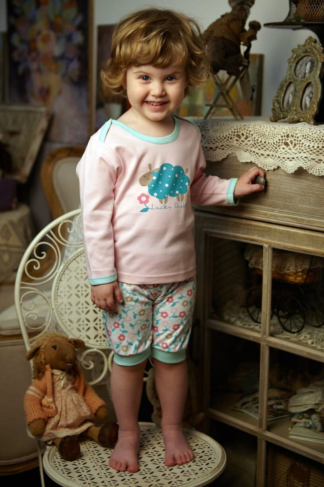 Кофточка розовая, коллекция Овечки Кофточка розовая, коллекция Овечки