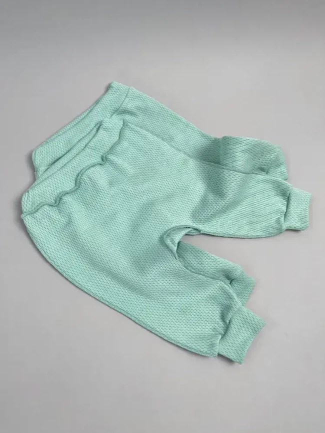 Штанишки детские, Вафелька, мятные