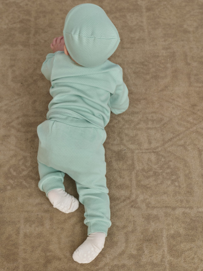 Штанишки детские, Вафелька, мятные