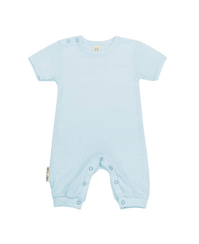 Полукомбинезон детский, голубой, Ажур Полукомбинезон детский, голубой, Ажур