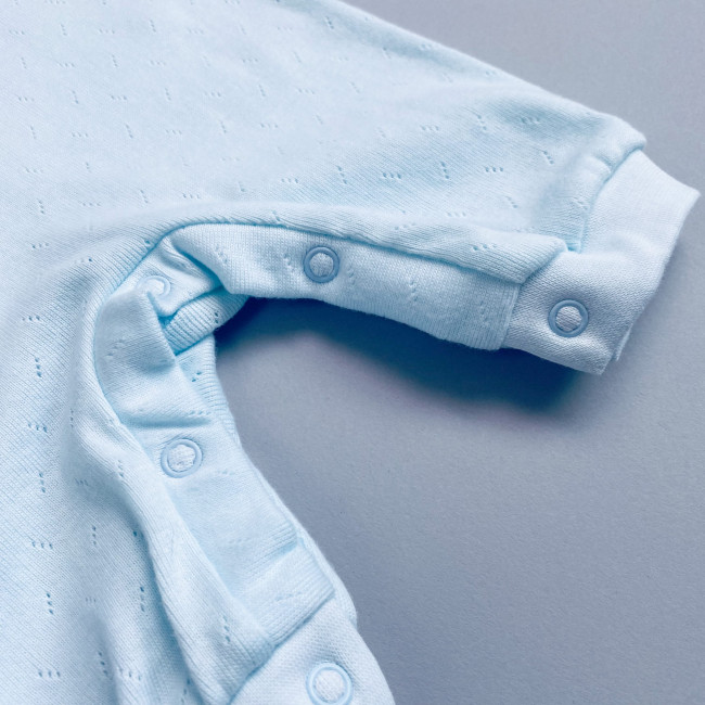 Полукомбинезон детский, голубой, Ажур Полукомбинезон детский, голубой, Ажур