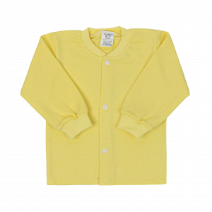 Кофточка детская с начесом, желтая, Базовая коллекция Кофточка детская с начесом, желтая, Базовая коллекция